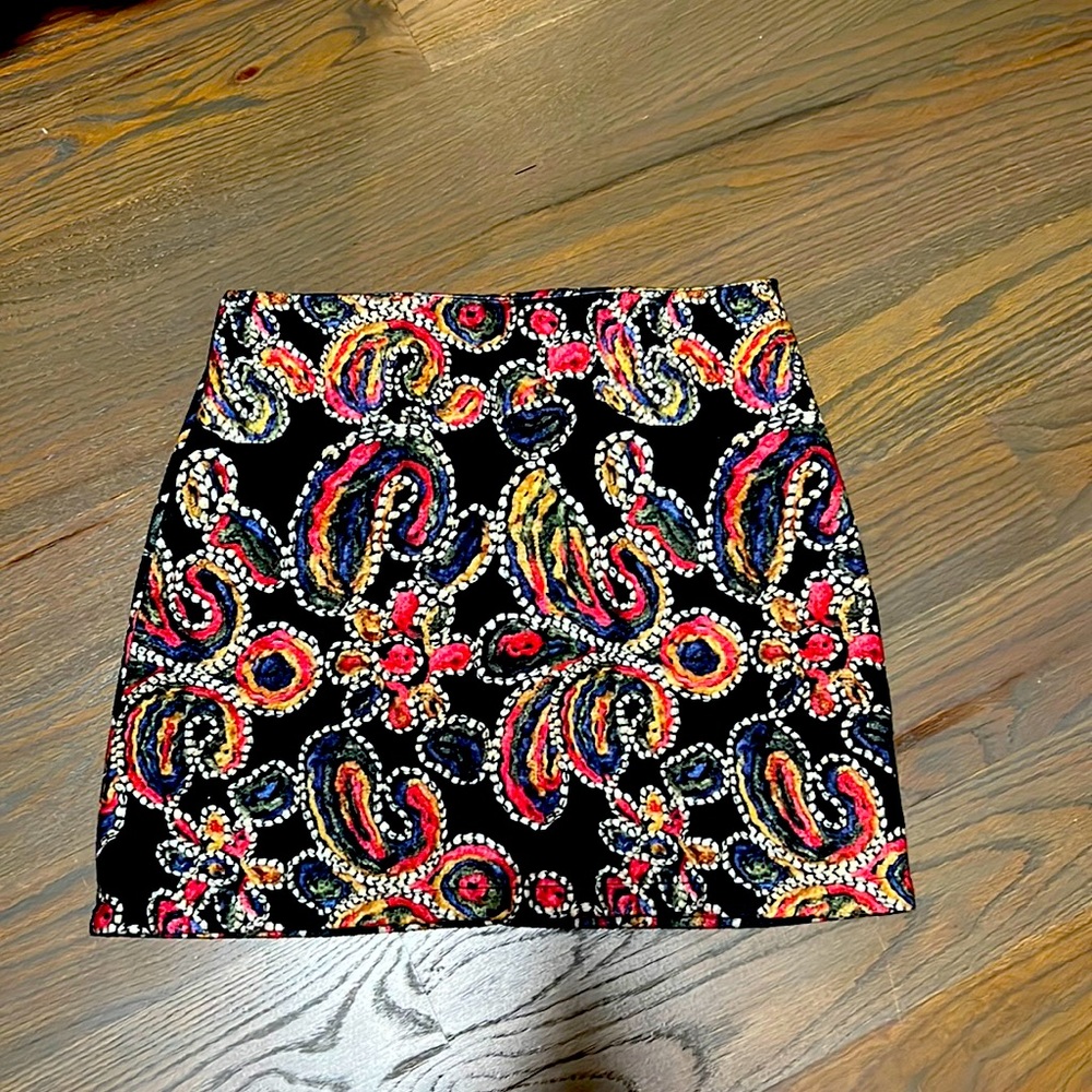 Amazing artistic European chick skirt